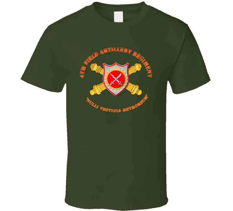 4th Field Artillery Regiment T Shirt, Premium and Hoodie