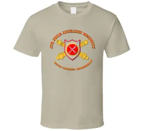 4th Field Artillery Regiment T Shirt, Premium and Hoodie