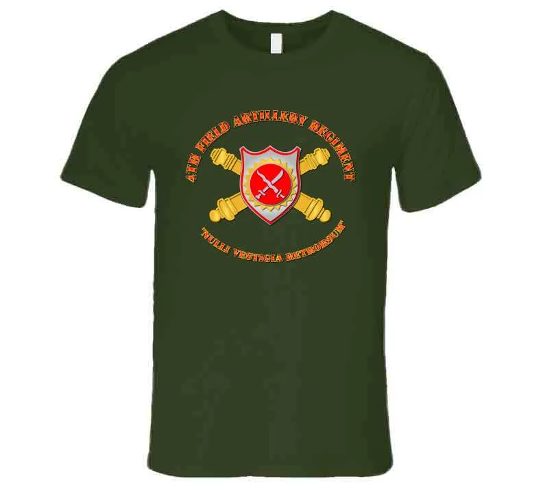 4th Field Artillery Regiment T Shirt, Premium and Hoodie