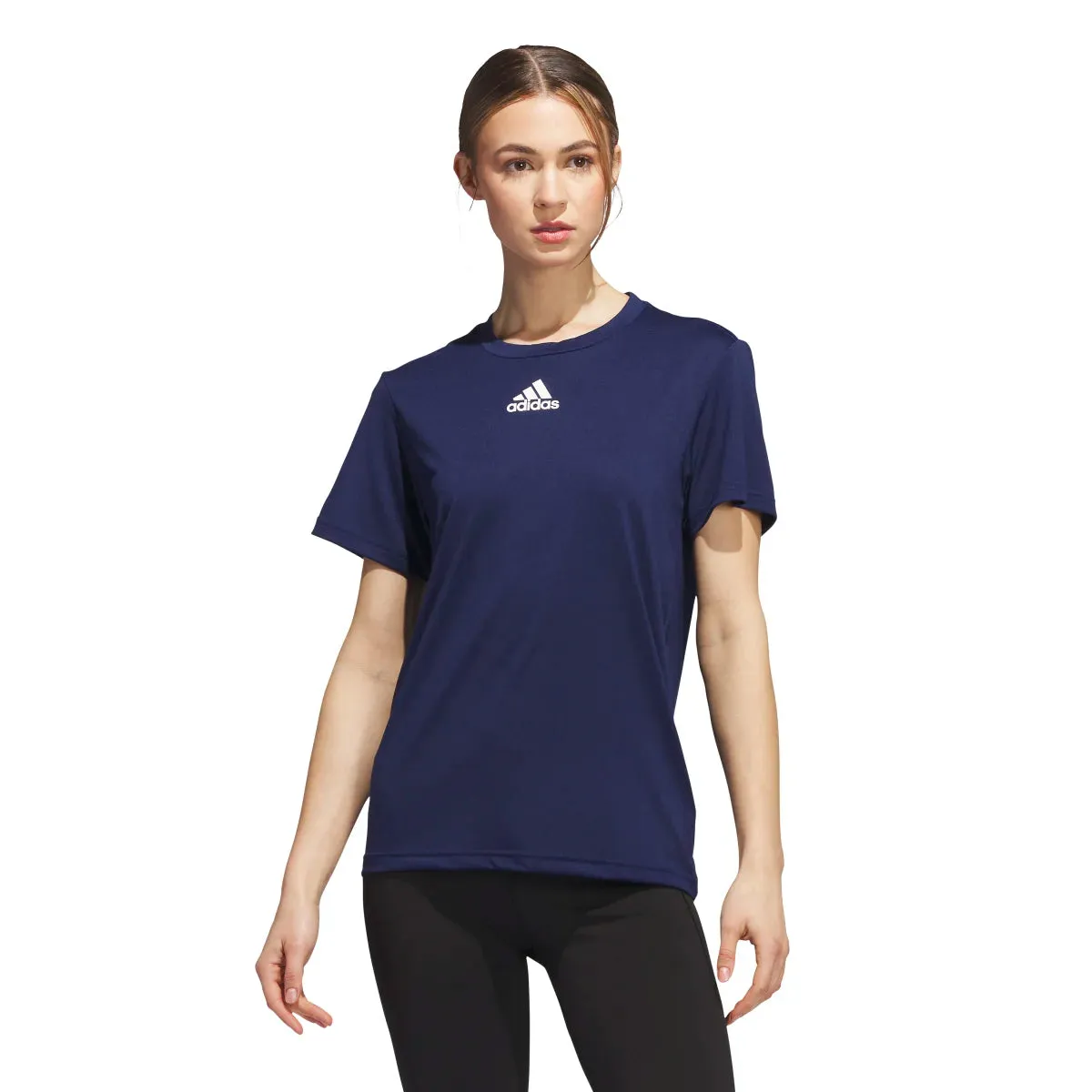 adidas Women's Short Sleeve Pregame BOS Tee Shirt