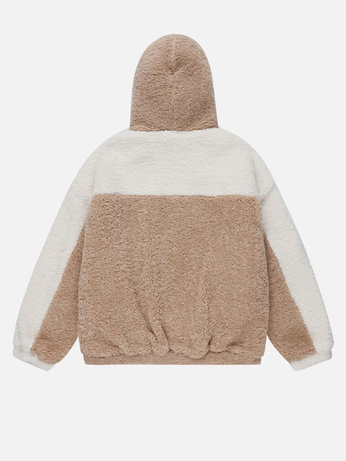 Aelfric Eden Fluffy Teddy Sherpa Hooded Coat
