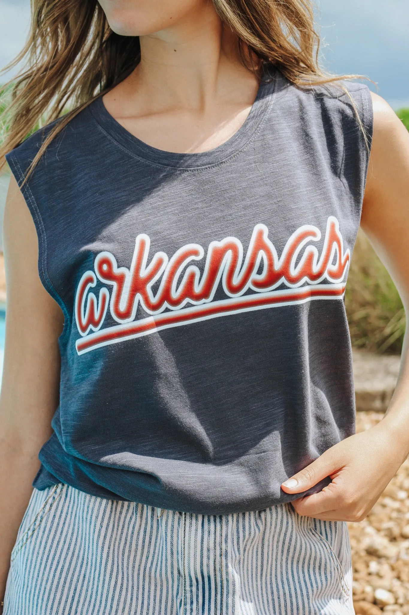 Arkansas Iron Grey Tank