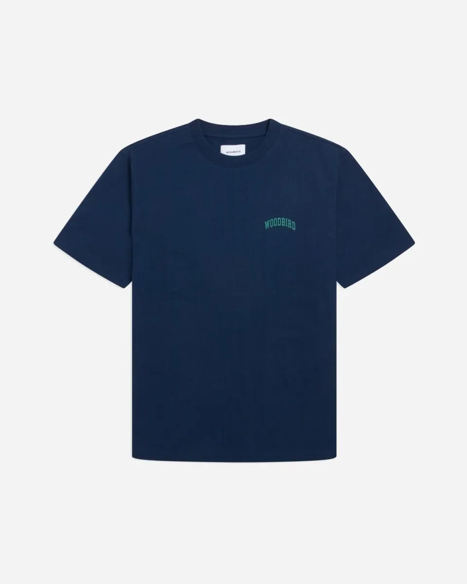 Baine Over Tee - Wave Blue