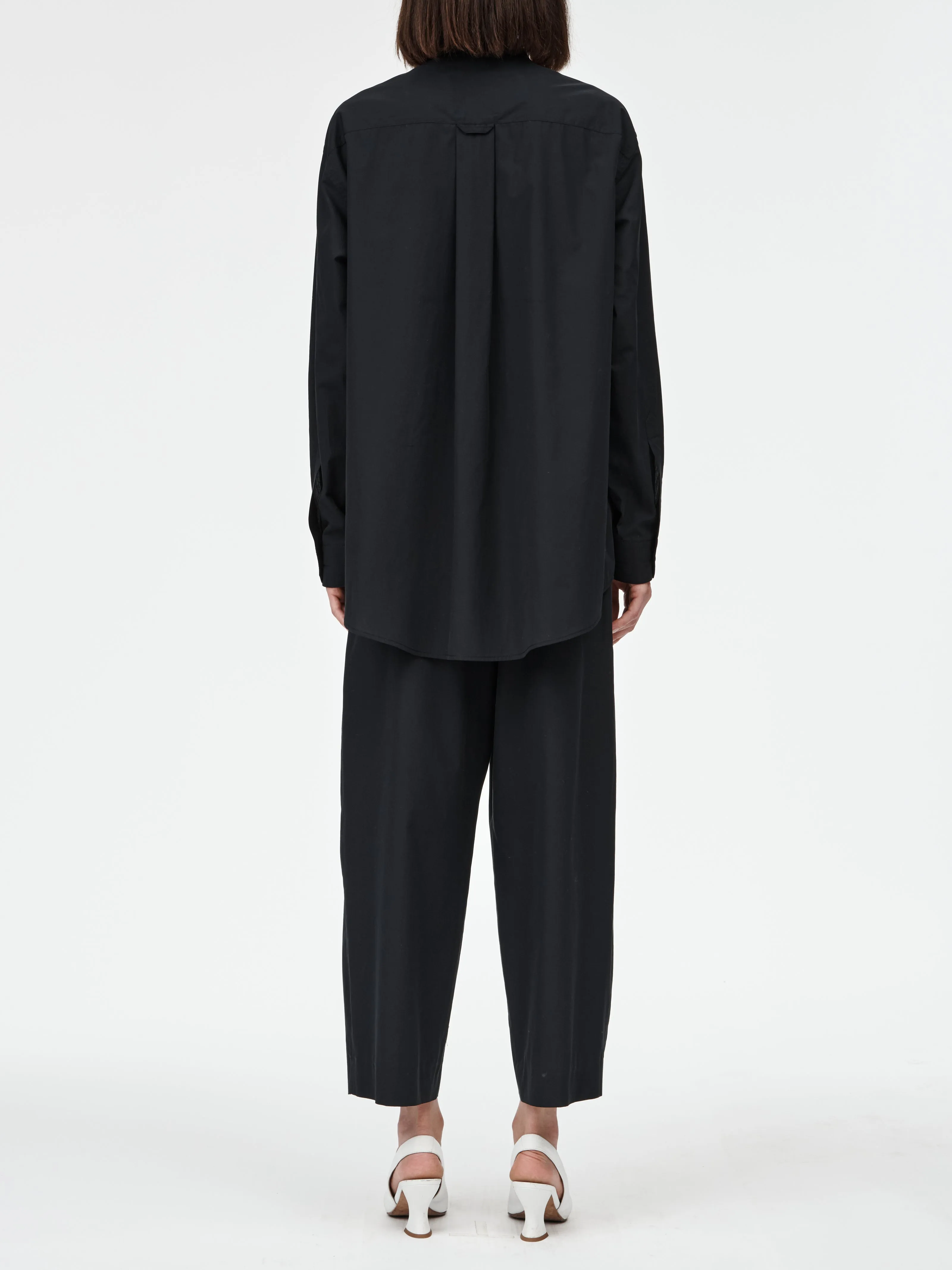 Cargo Pocket Shirt in Black