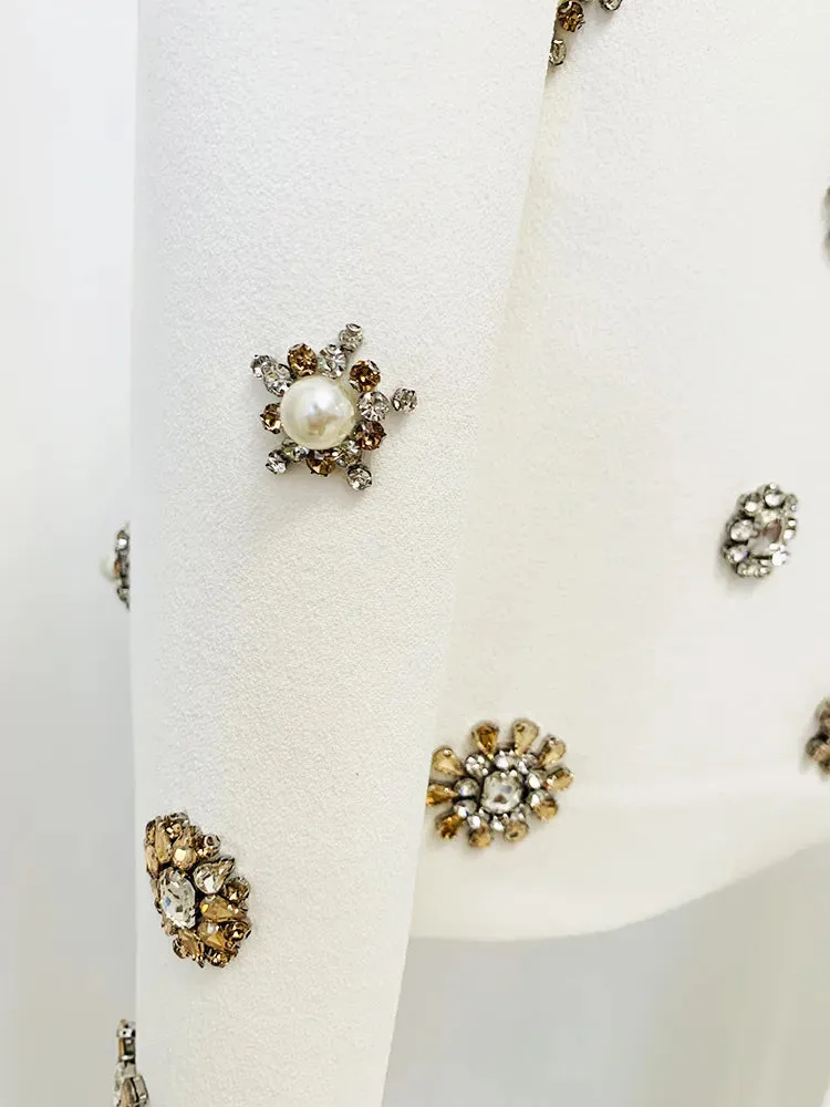 Cassidy Rhinestone Jacket & Flare Pants Set
