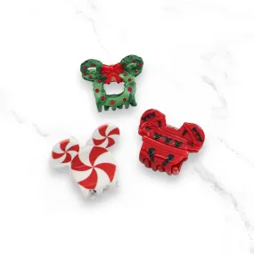 Claw Clip ~ Christmas ~  Mini Holiday Icons