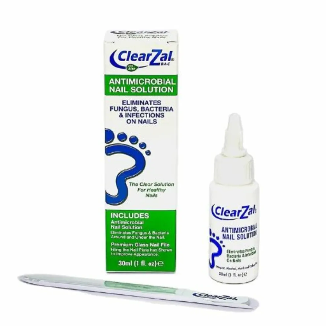 ClearZal Fungal Nail Treatment | Antimicrobial Nail Solution 30ml (T)