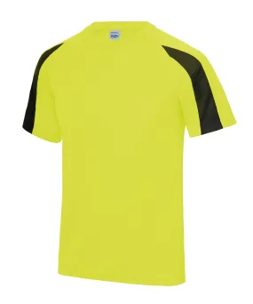 Contrast cool T | Electric Yellow/Jet Black