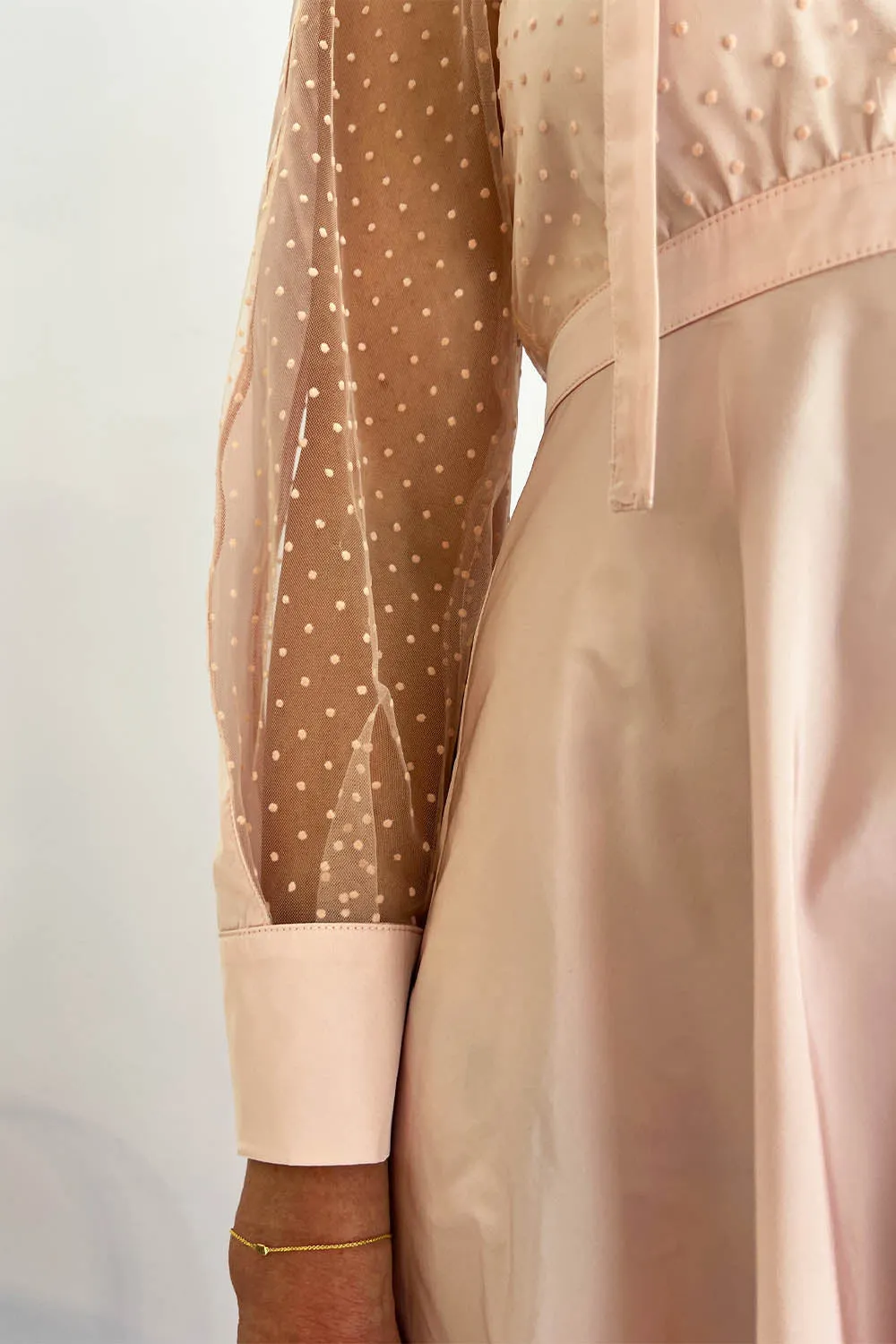 CO|TE- Marina Dress: Pale Pink
