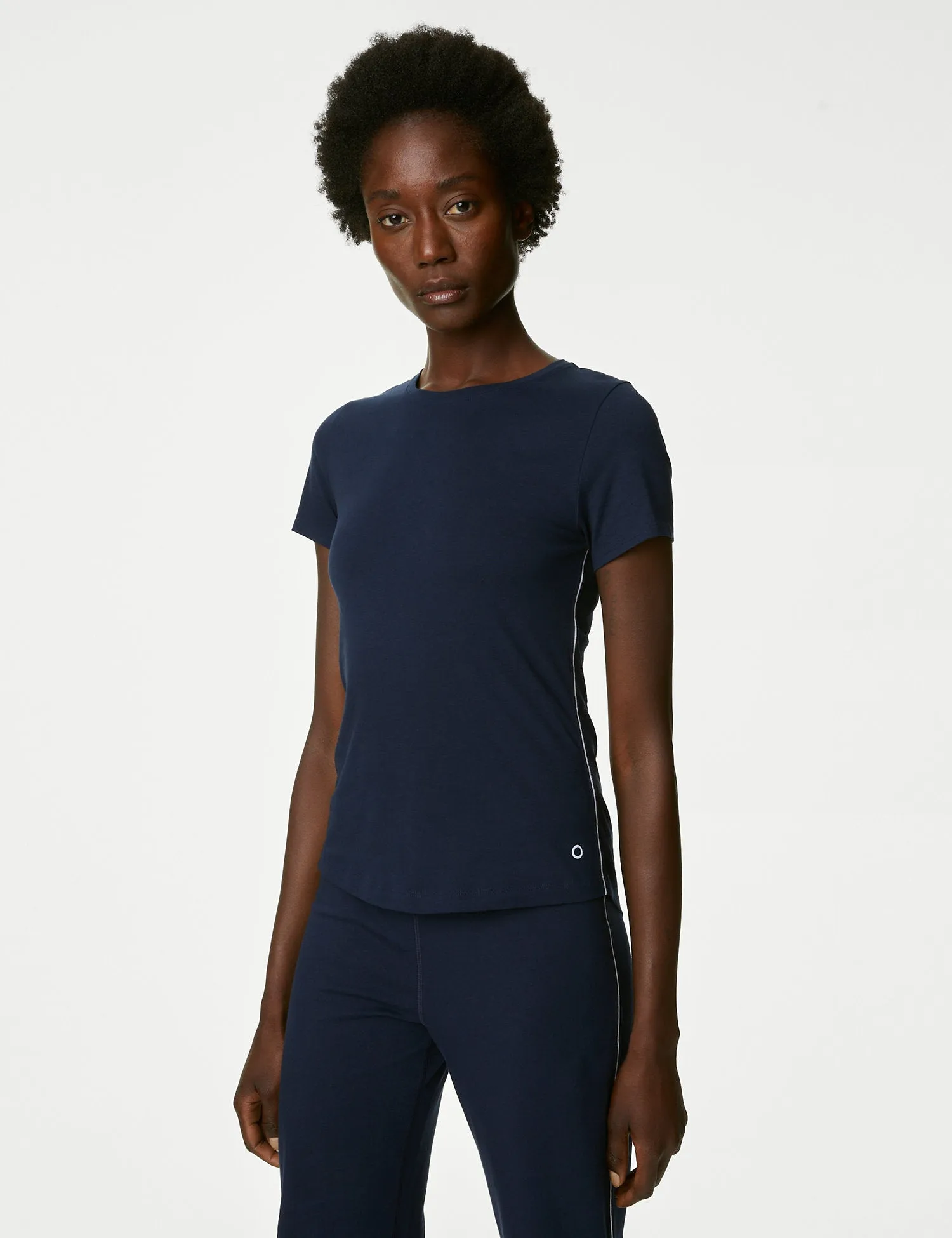 Cotton Rich Side Stripe T-Shirt