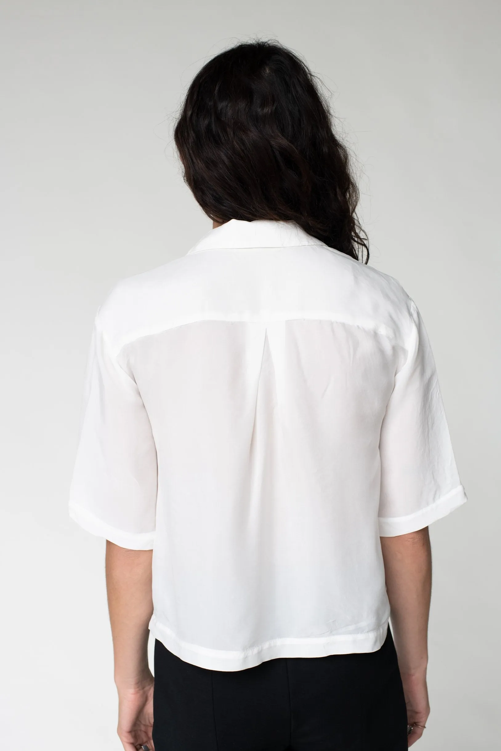 Cupro Camp Shirt