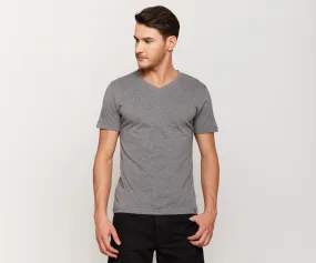 Dark Grey Peach Finish T-shirt