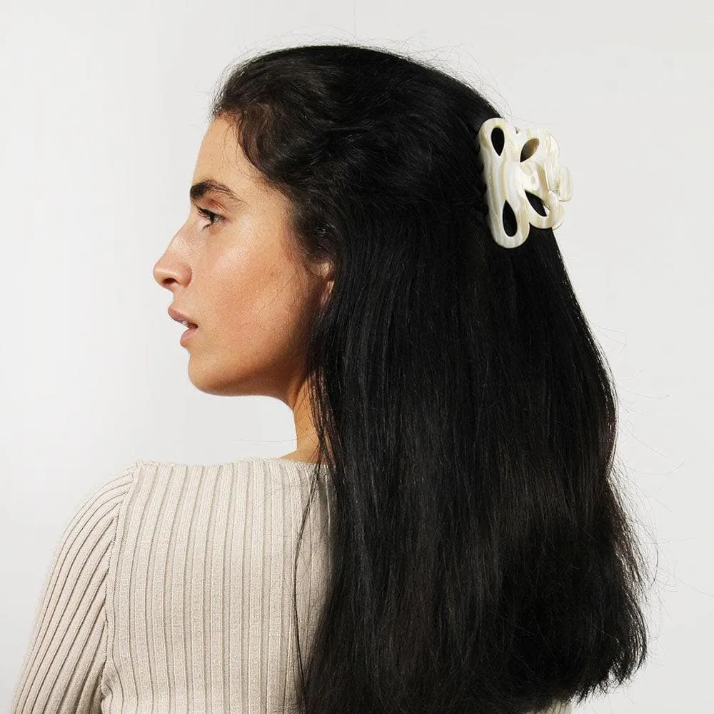 Flower Hair Claw Clip for Long Hair