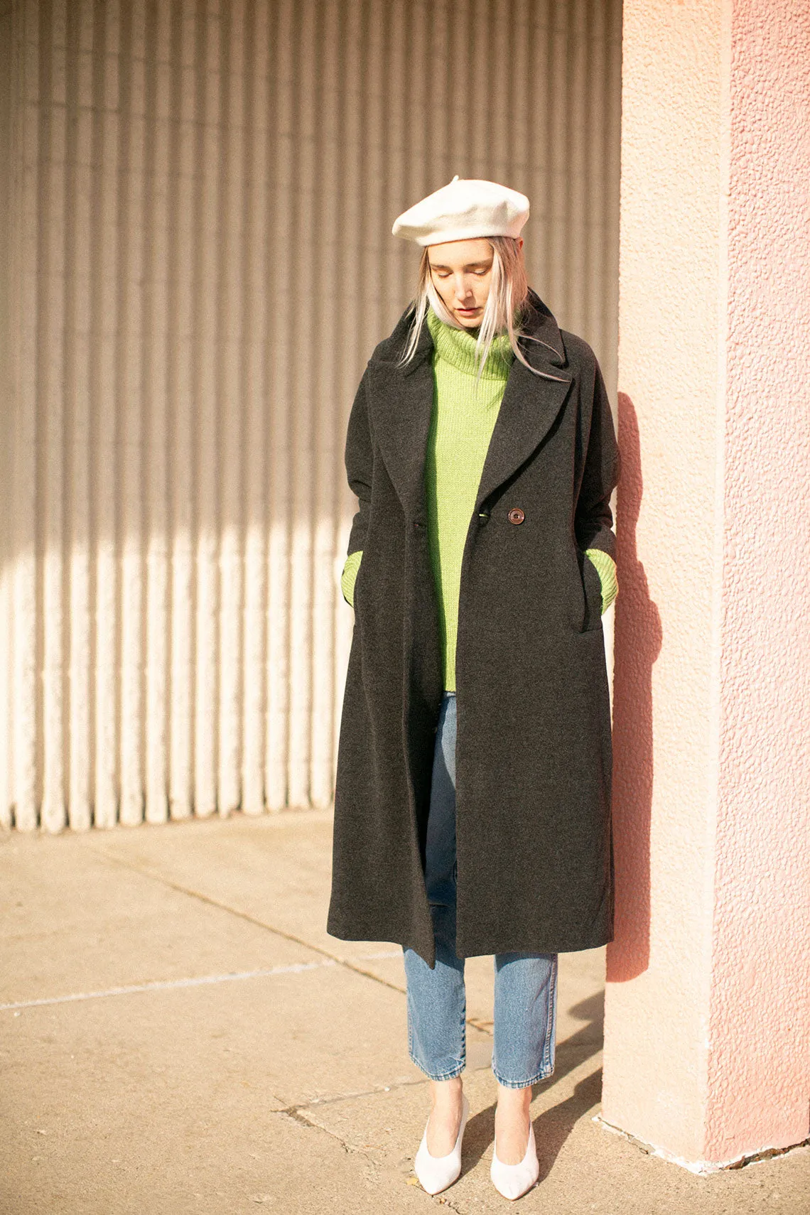 Grey Cedar Coat