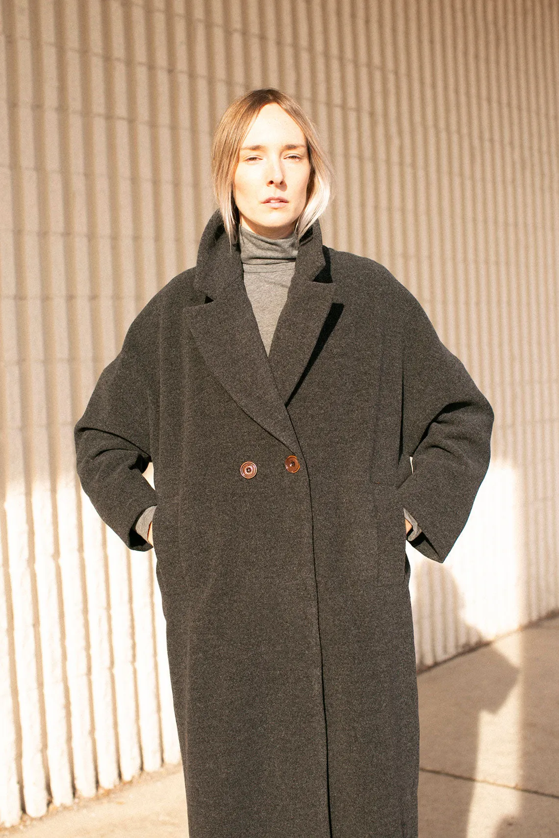 Grey Cedar Coat