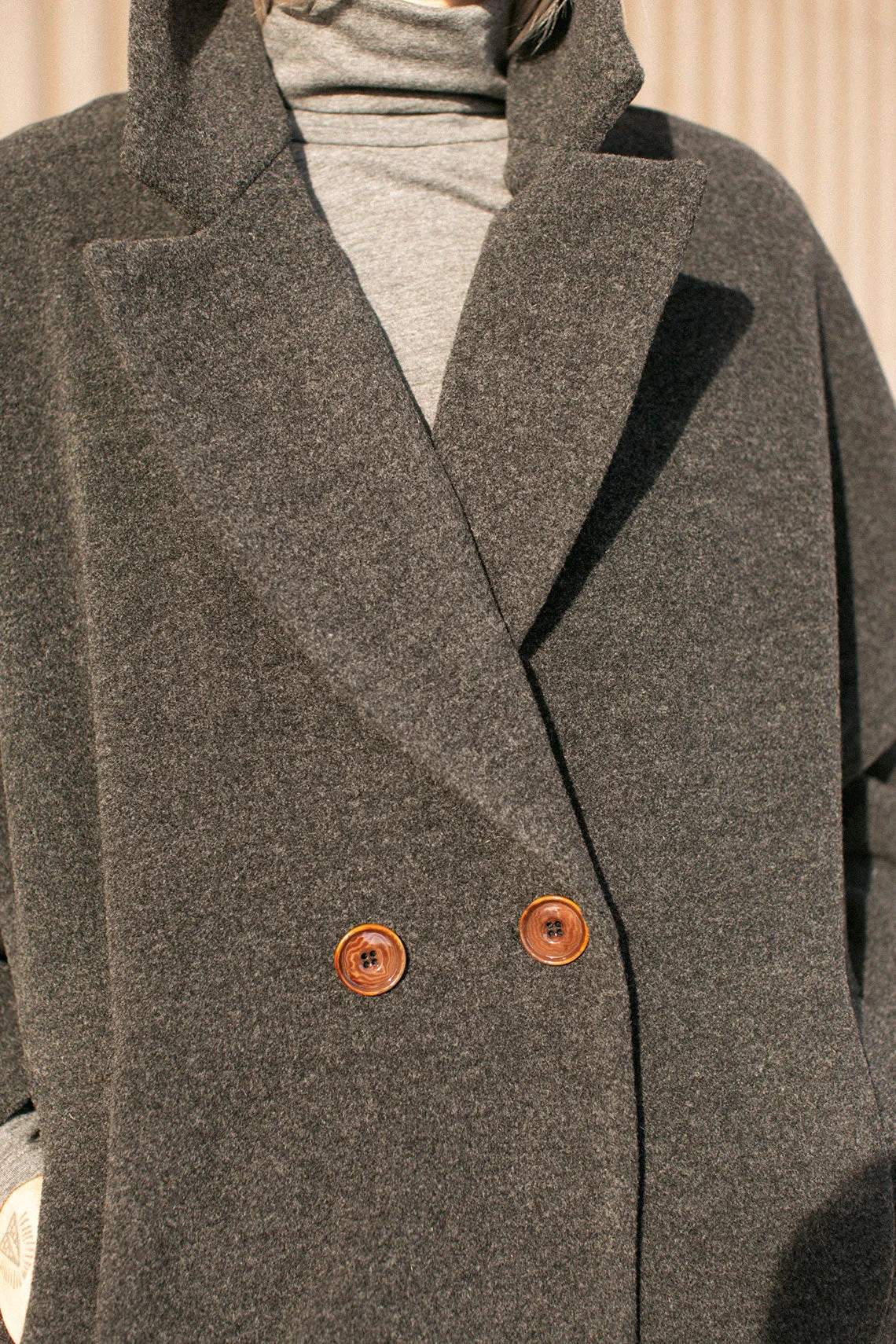 Grey Cedar Coat