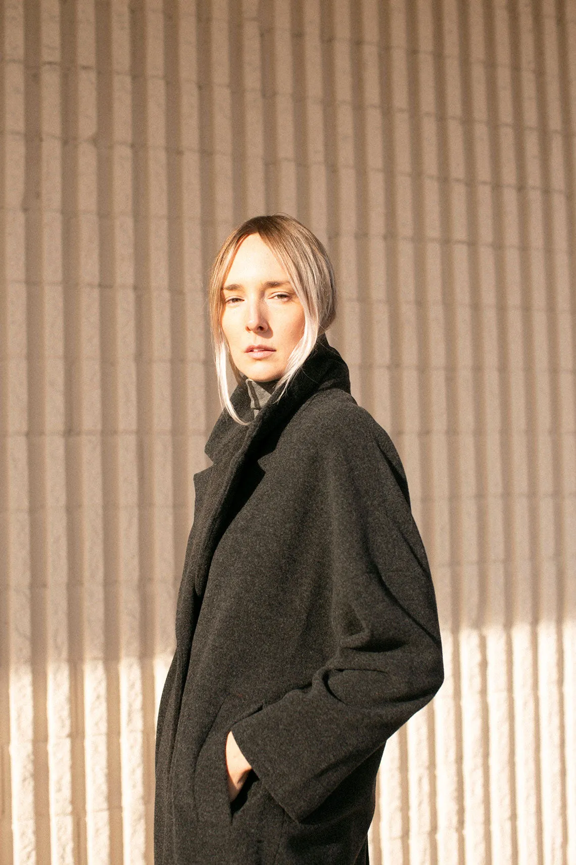 Grey Cedar Coat