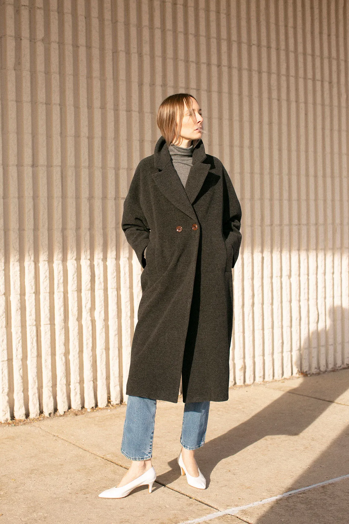 Grey Cedar Coat