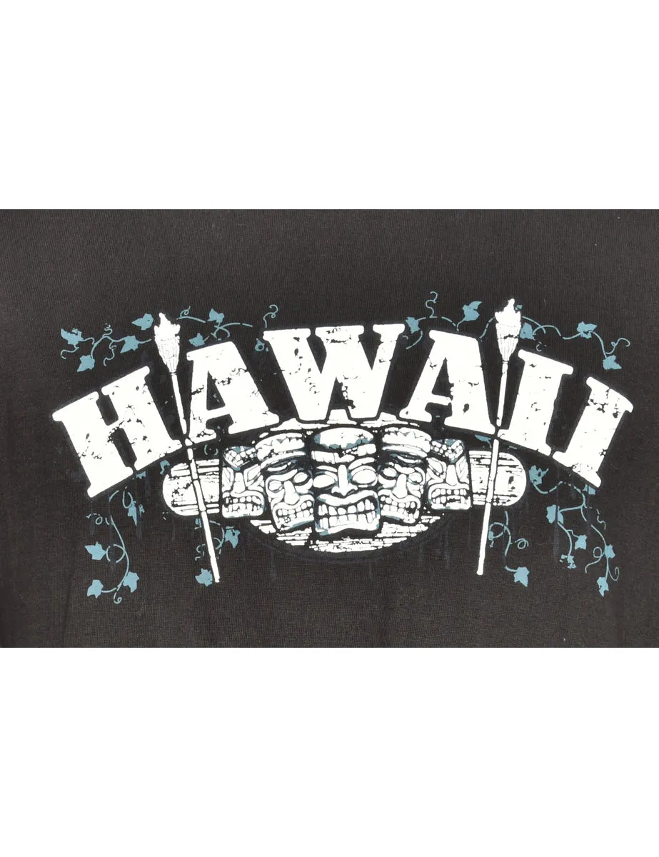 Hawaii Printed T-shirt - L