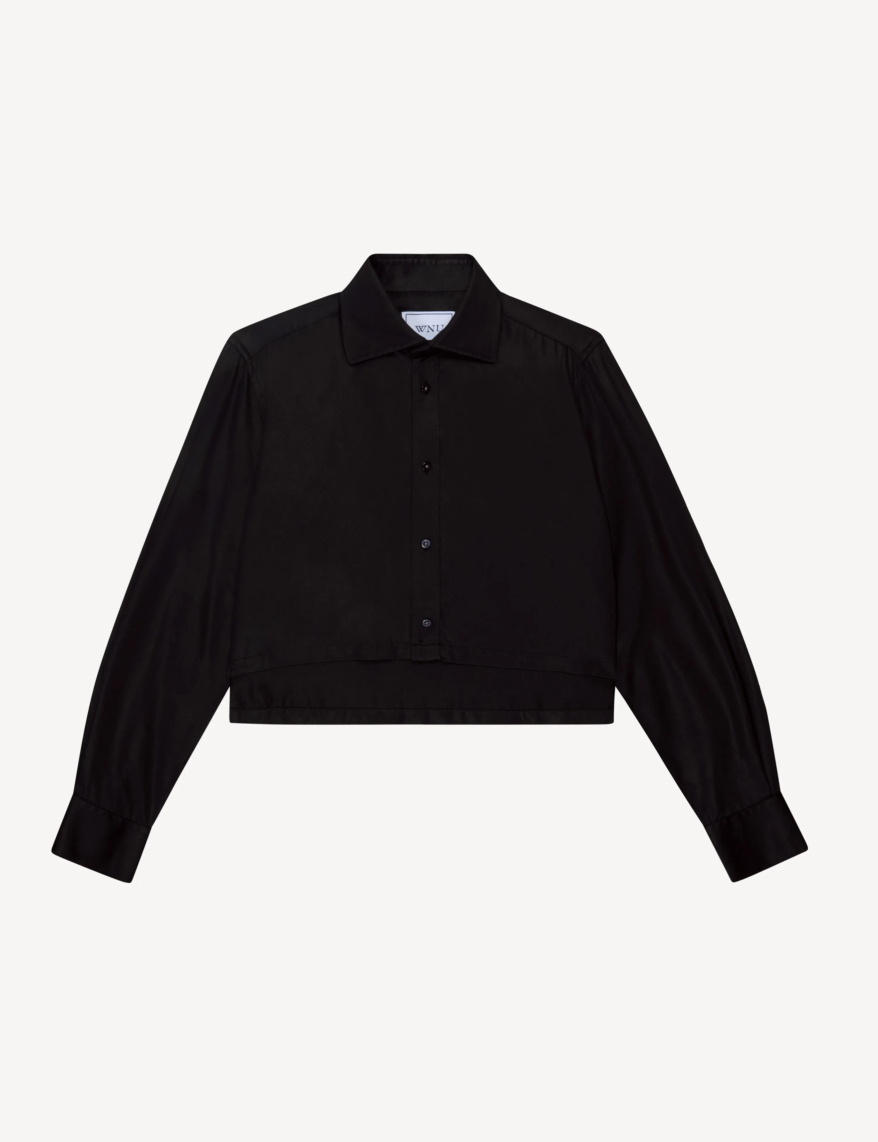 Iris: Tencel Satin, Black