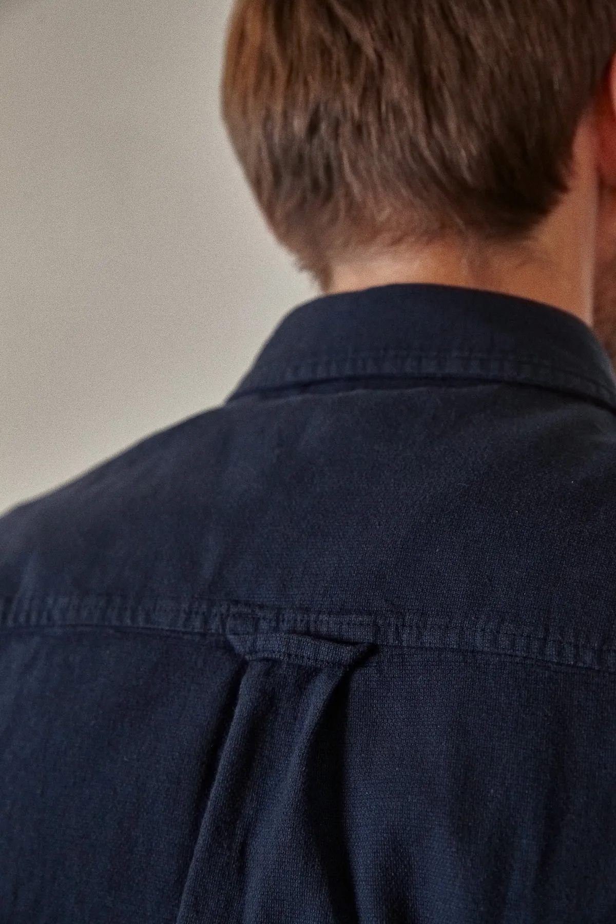 KEN shirt eco dobby navy