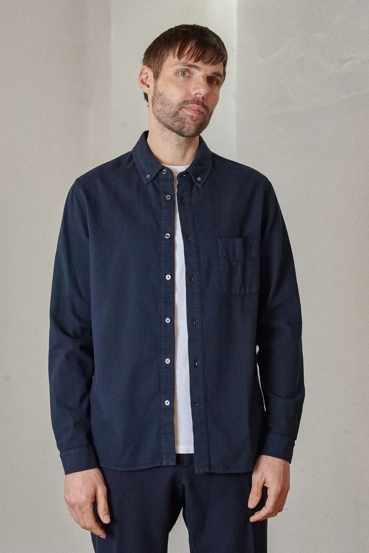 KEN shirt eco dobby navy