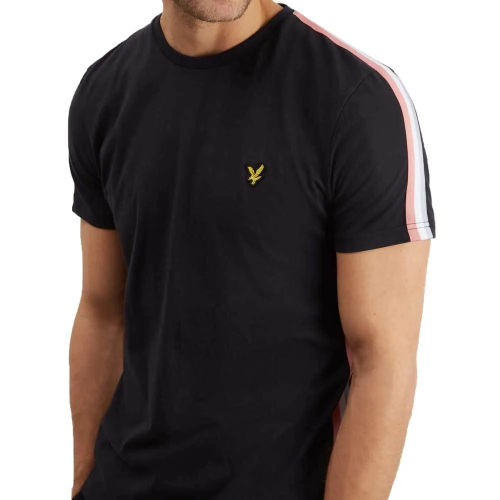 Lyle And Scott Men's Side Stripe T-Shirt - Black TS1018V