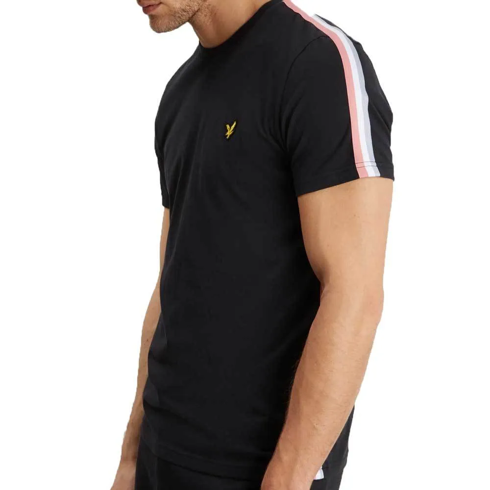 Lyle And Scott Men's Side Stripe T-Shirt - Black TS1018V