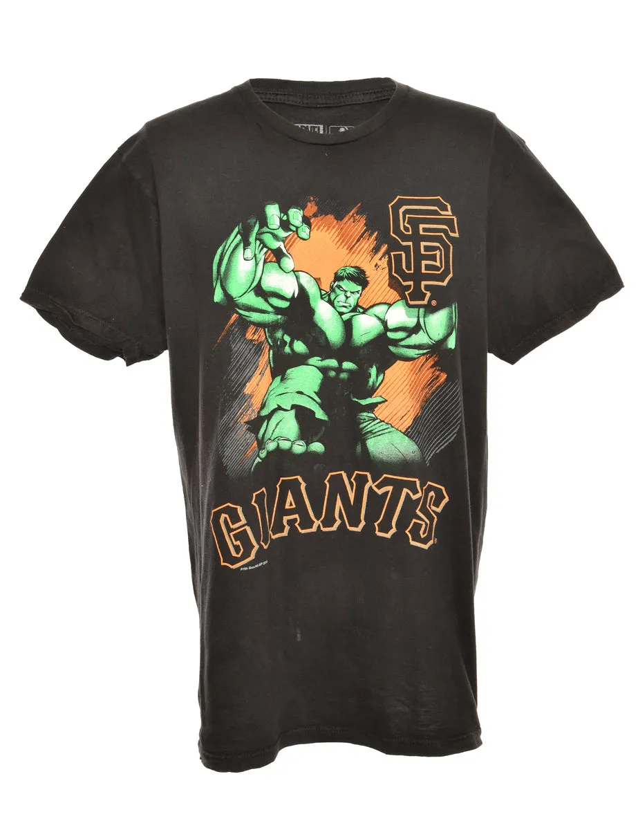 MLB Hulk Printed T-shirt - L