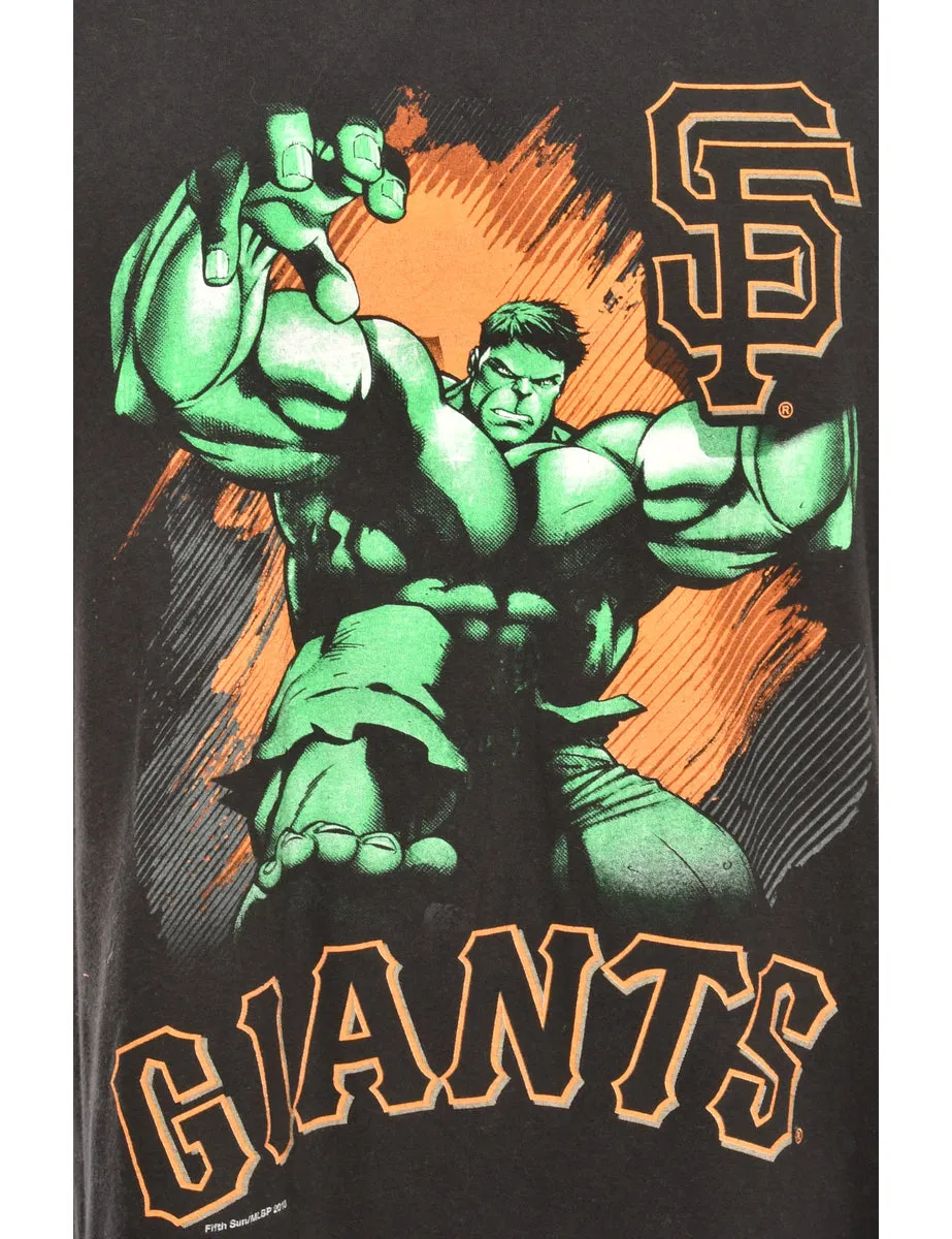 MLB Hulk Printed T-shirt - L