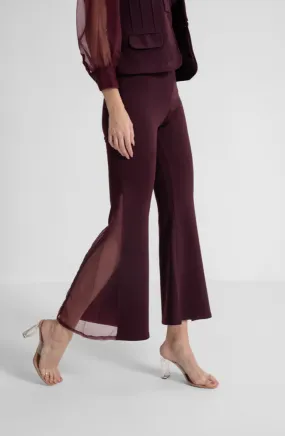 Organza Flared Pants