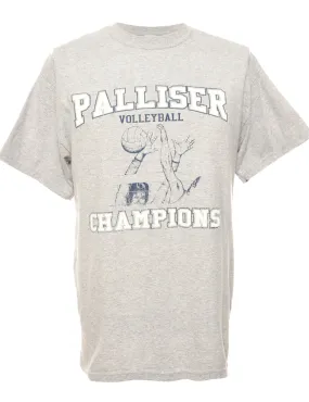 Palliser Grey Gildan Sports T-shirt - M