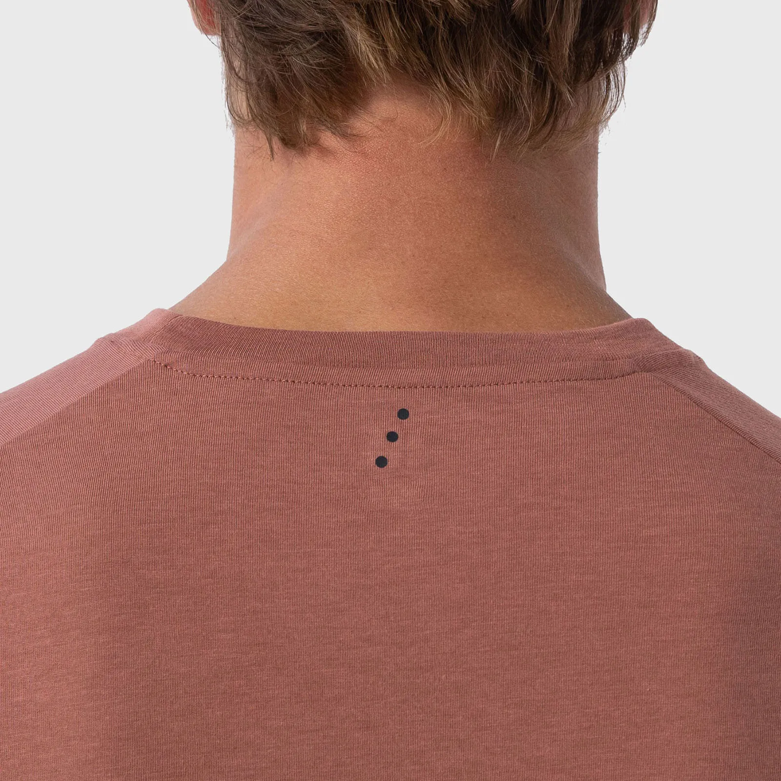 REC GEN - Men's Edge Oxy Tee - Terracotta