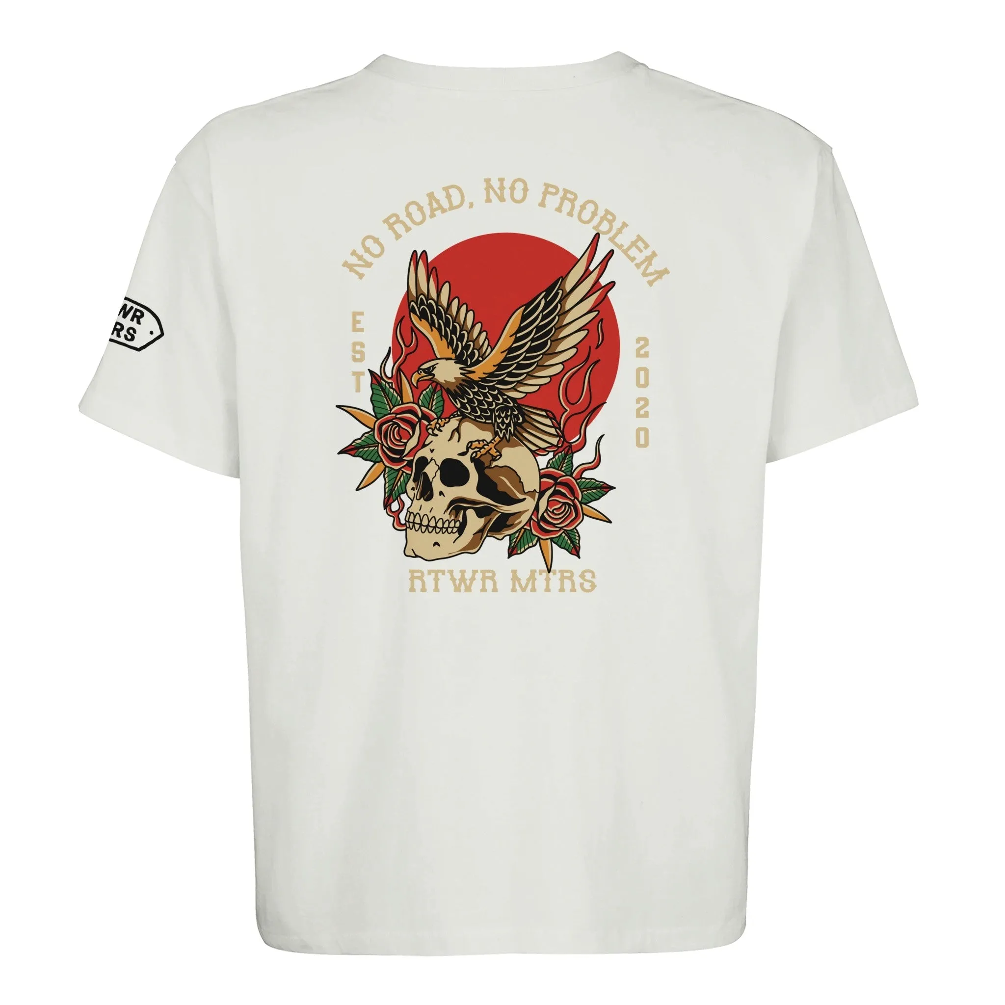 RTWR MTRS "No Road No Problem" Oversized T-Shirt