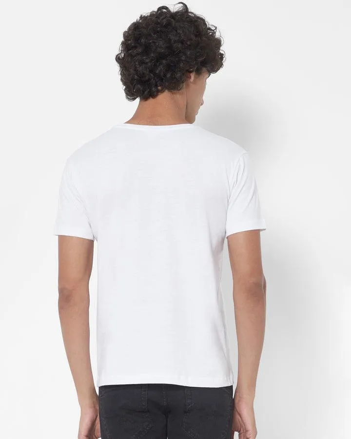 SHORT SLEEVE T SHIRT - White