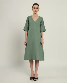 The Mildura Mint Cotton Dress