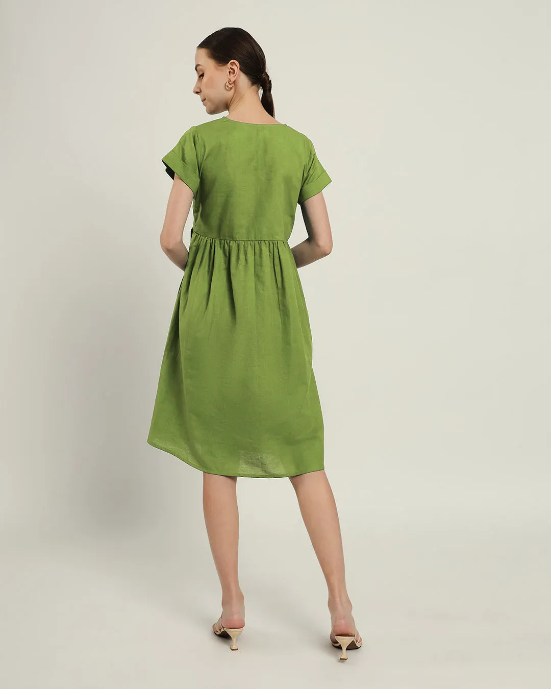 The Valence Fern Cotton Dress