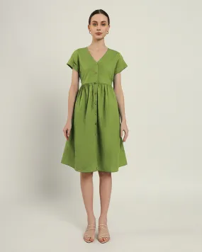 The Valence Fern Cotton Dress
