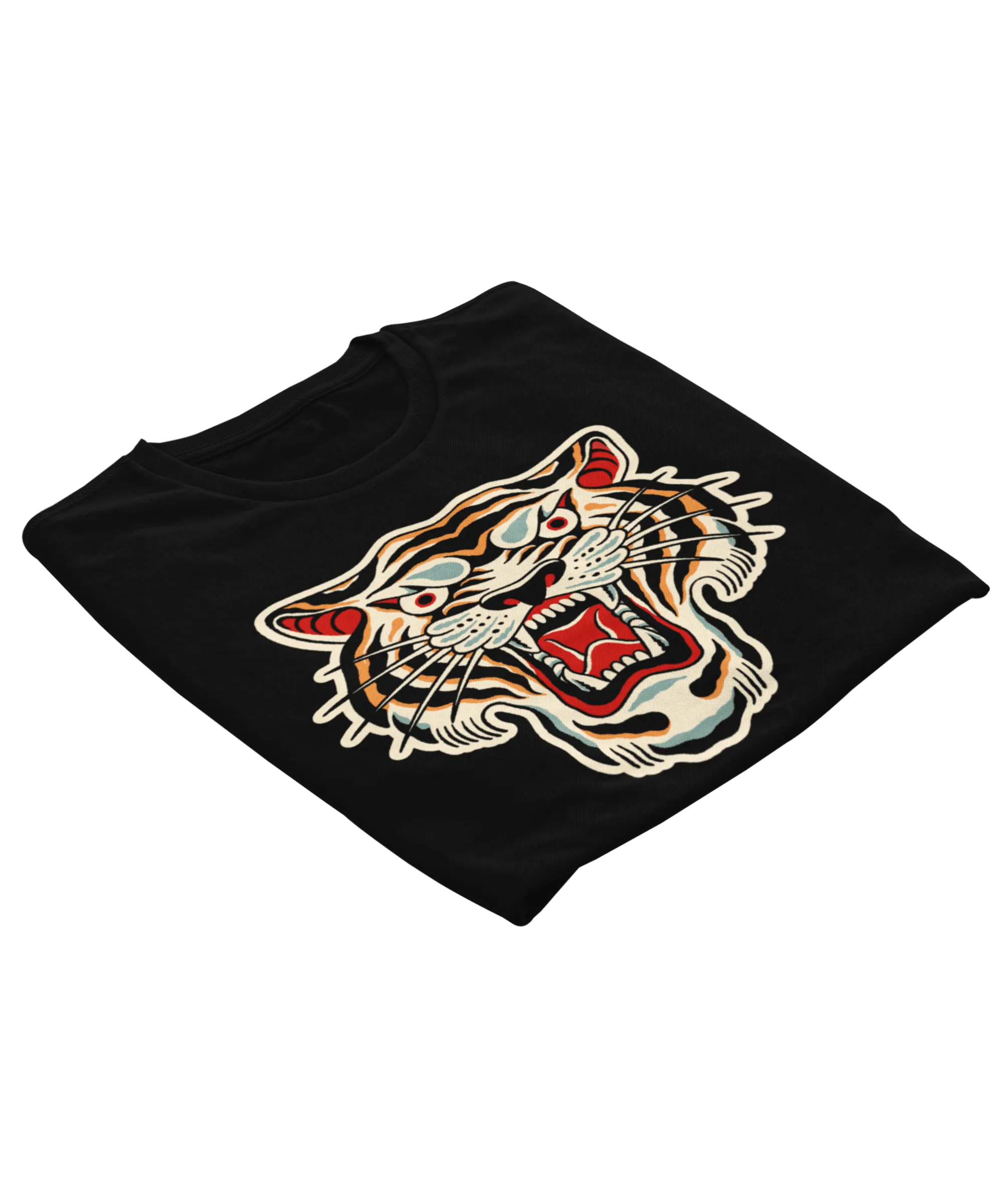 Tiger Tattoo Design Adult Unisex T-Shirt