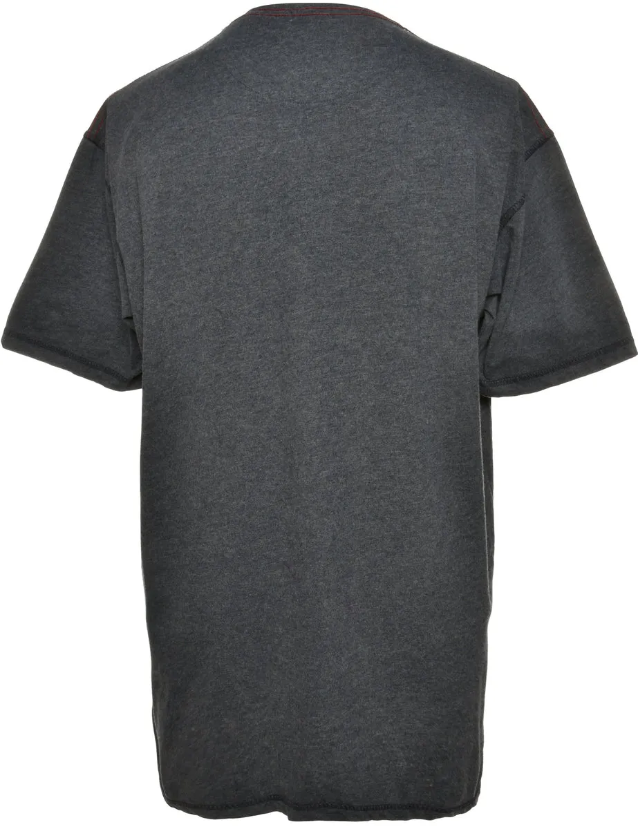 Tommy Hilfiger Dark Grey Printed T-shirt - XXL