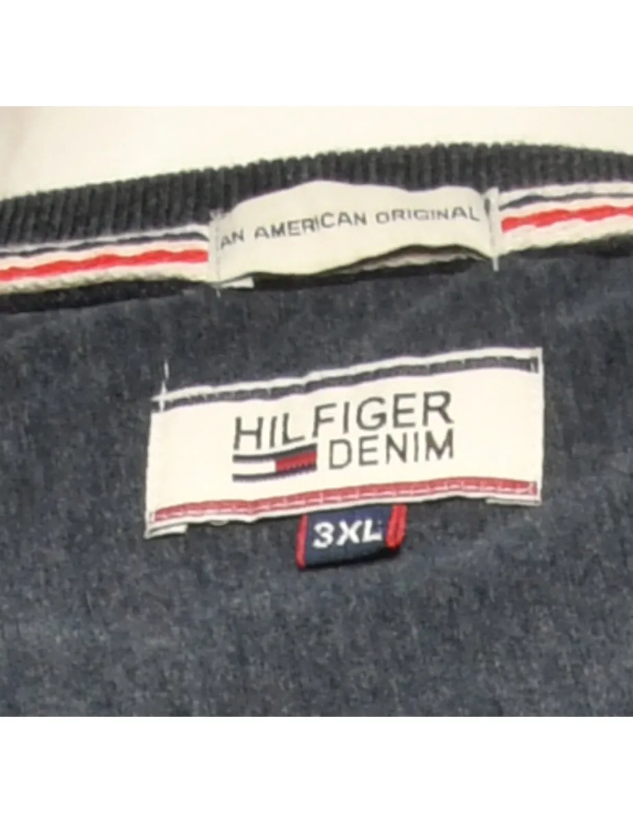 Tommy Hilfiger Dark Grey Printed T-shirt - XXL