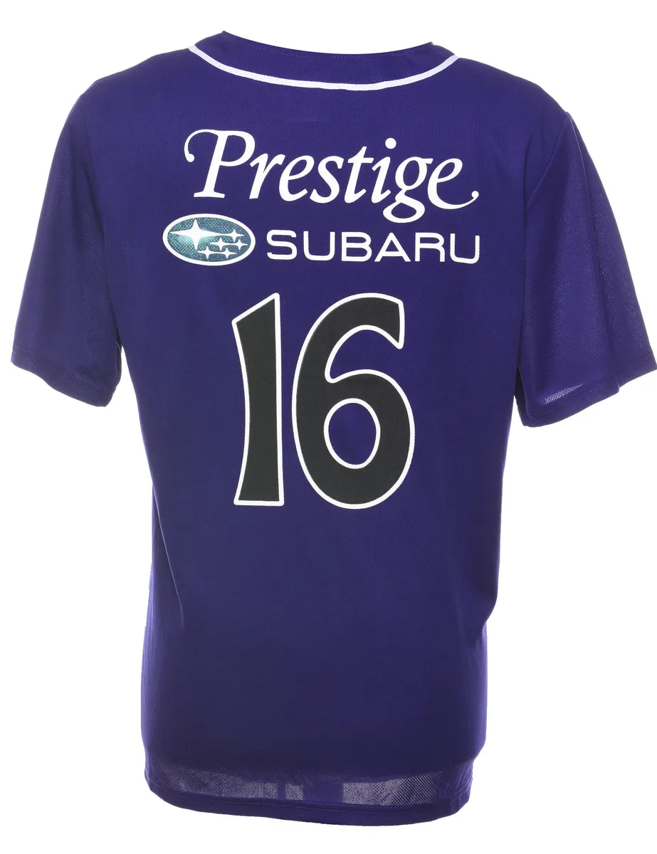 Tourists Purple Printed Jersey - M