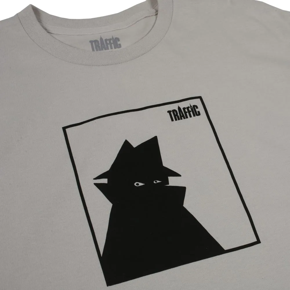 Traffic Skateboards NEIGHBORHOOD WATCH TEE SILVER