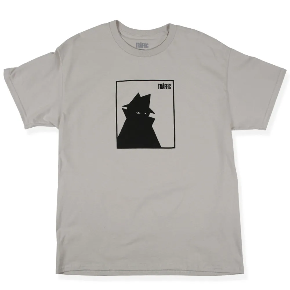 Traffic Skateboards NEIGHBORHOOD WATCH TEE SILVER
