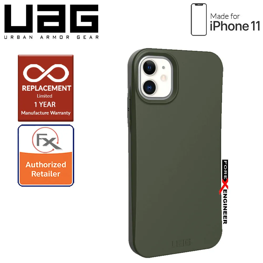 UAG Outback for iPhone 11 - Biodegradable and compostable series ( Olive ) ( Barcode : 812451034684 )