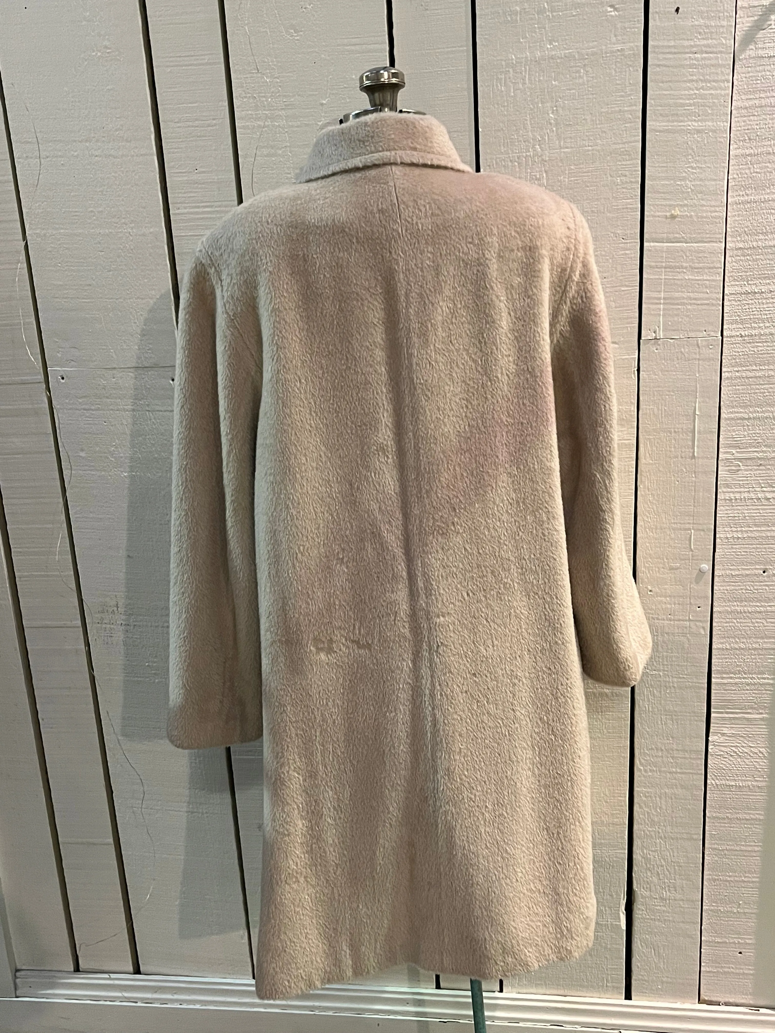 Vintage Mallia Placenza Baby Lama Wool Coat, Union Made in Canada, Size 16 SOLD