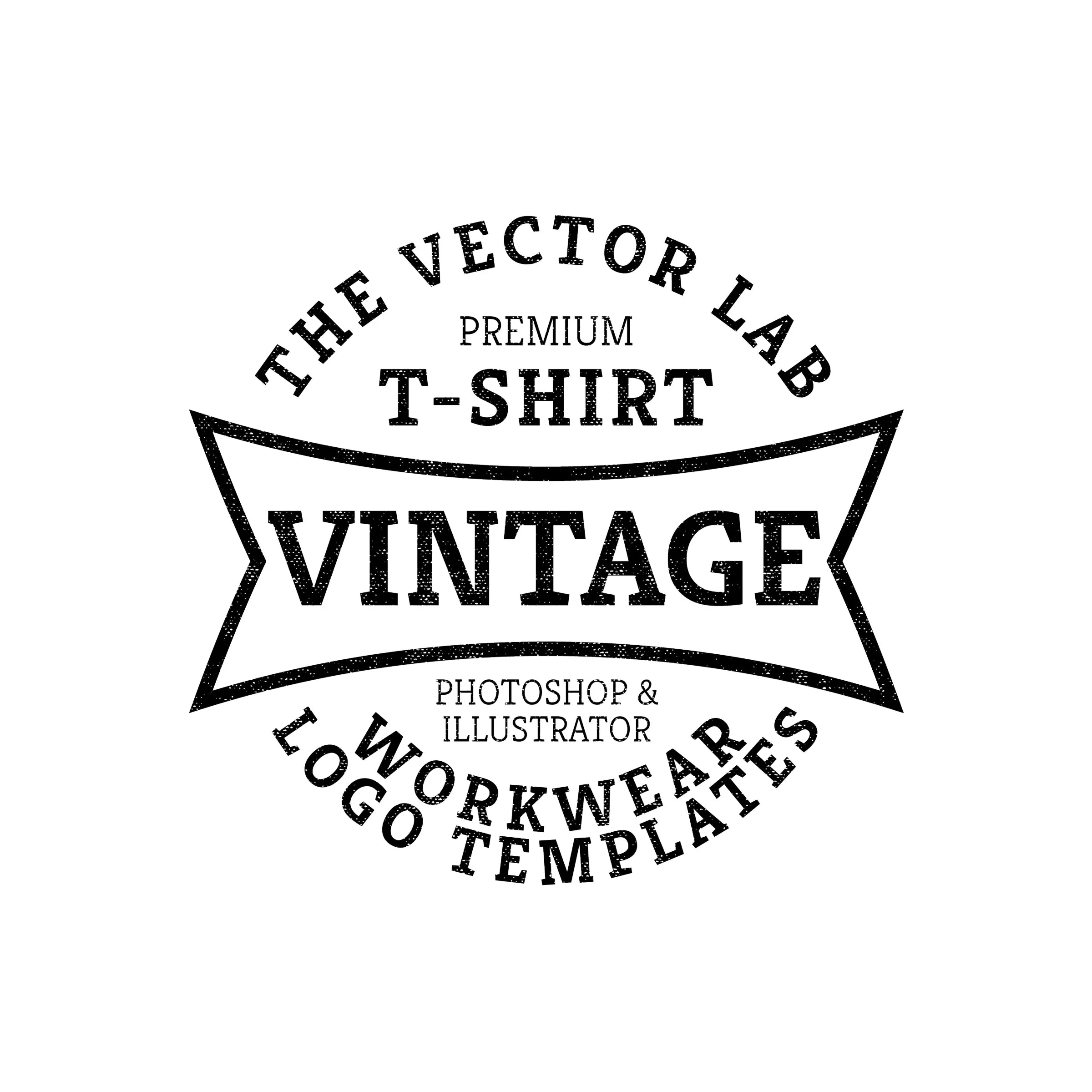 Vintage Workwear Logo Templates