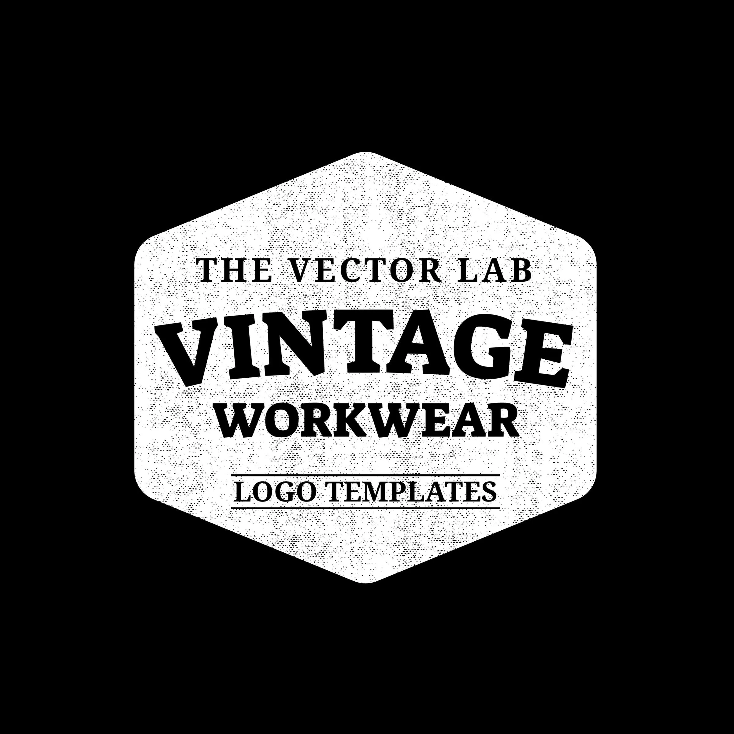 Vintage Workwear Logo Templates