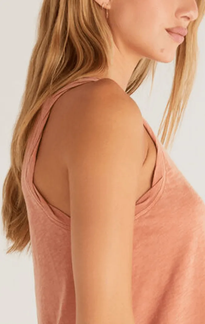 Zsup Cotton Slub Tank-Mellon