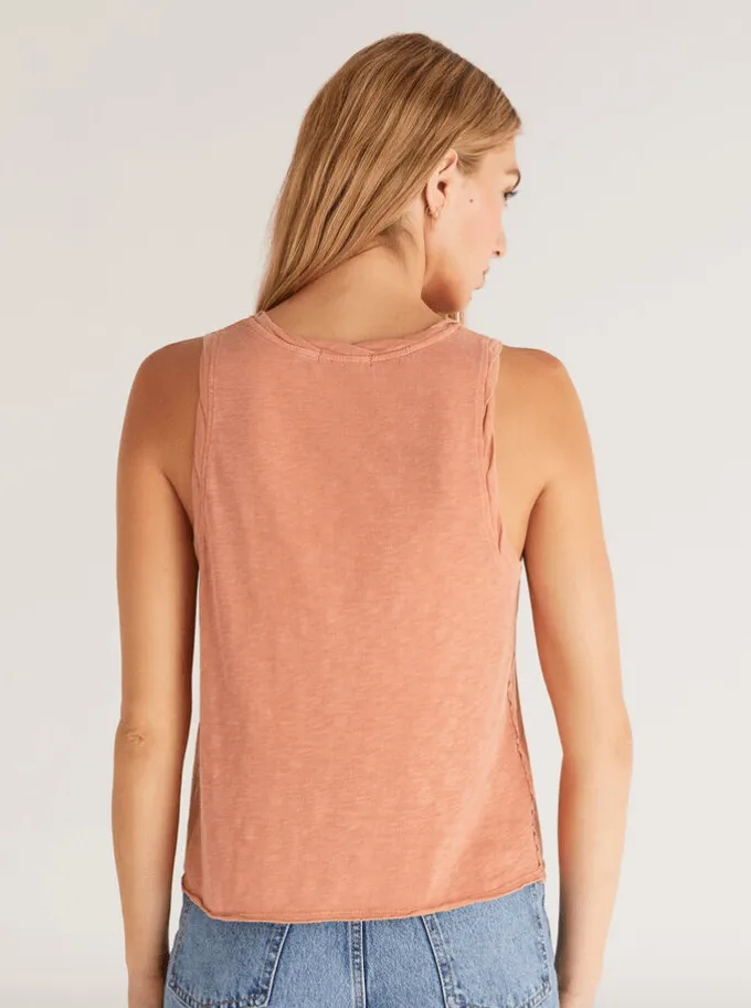 Zsup Cotton Slub Tank-Mellon